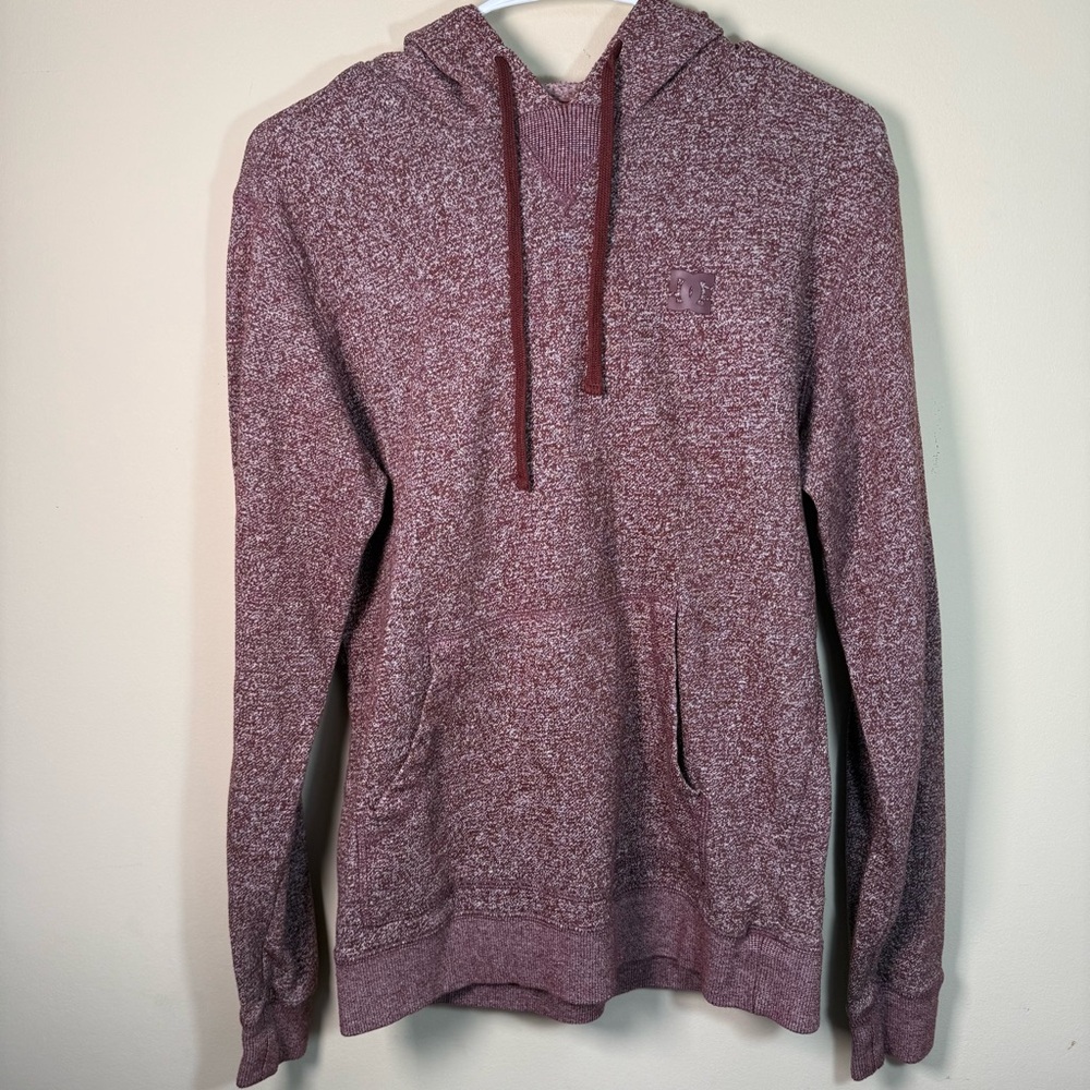 DC Rust Heathered Hoodie Like New Small